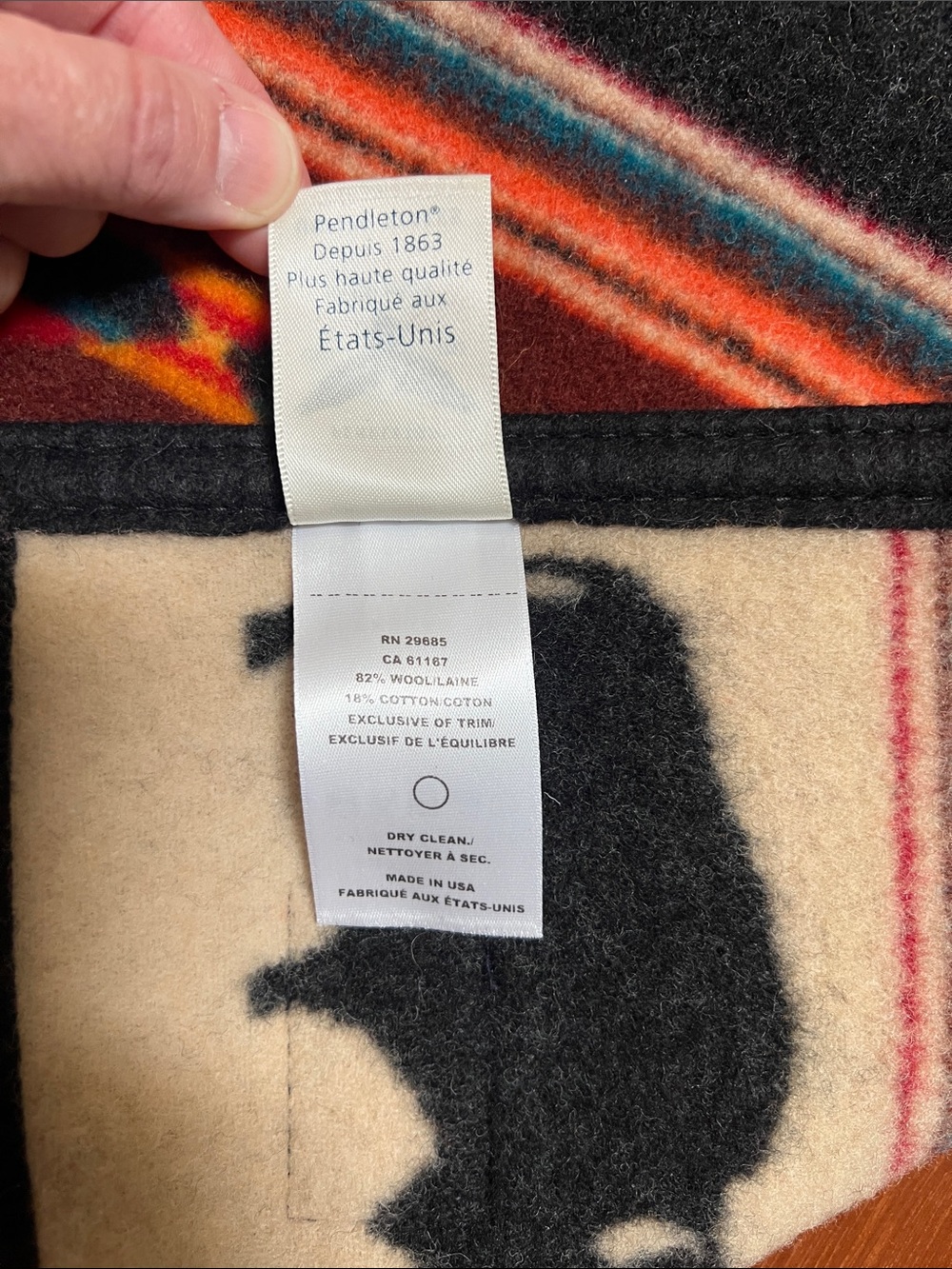 Pendleton Beaver State Big Medicine Crib Muchacho Blanket - Picture 6 of 7